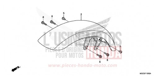 PARAFANGO ANTERIORE CB1100AE di 2014